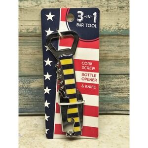 New in Original‎ Packaging 3 in 1 Corkscrew, Bottle Opener, and Knife